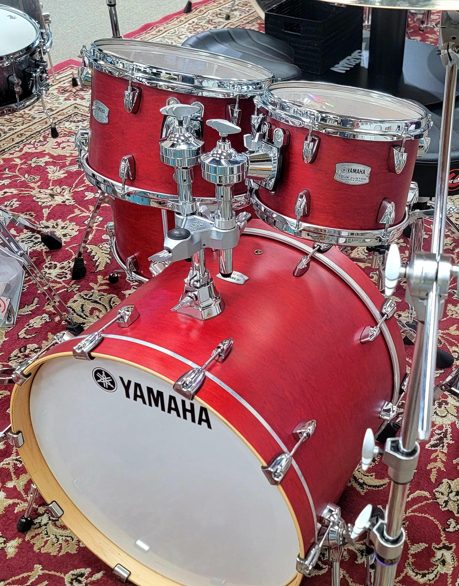 Yamaha Tour Custom 4PC Shell Pack – Candy Apple Satin