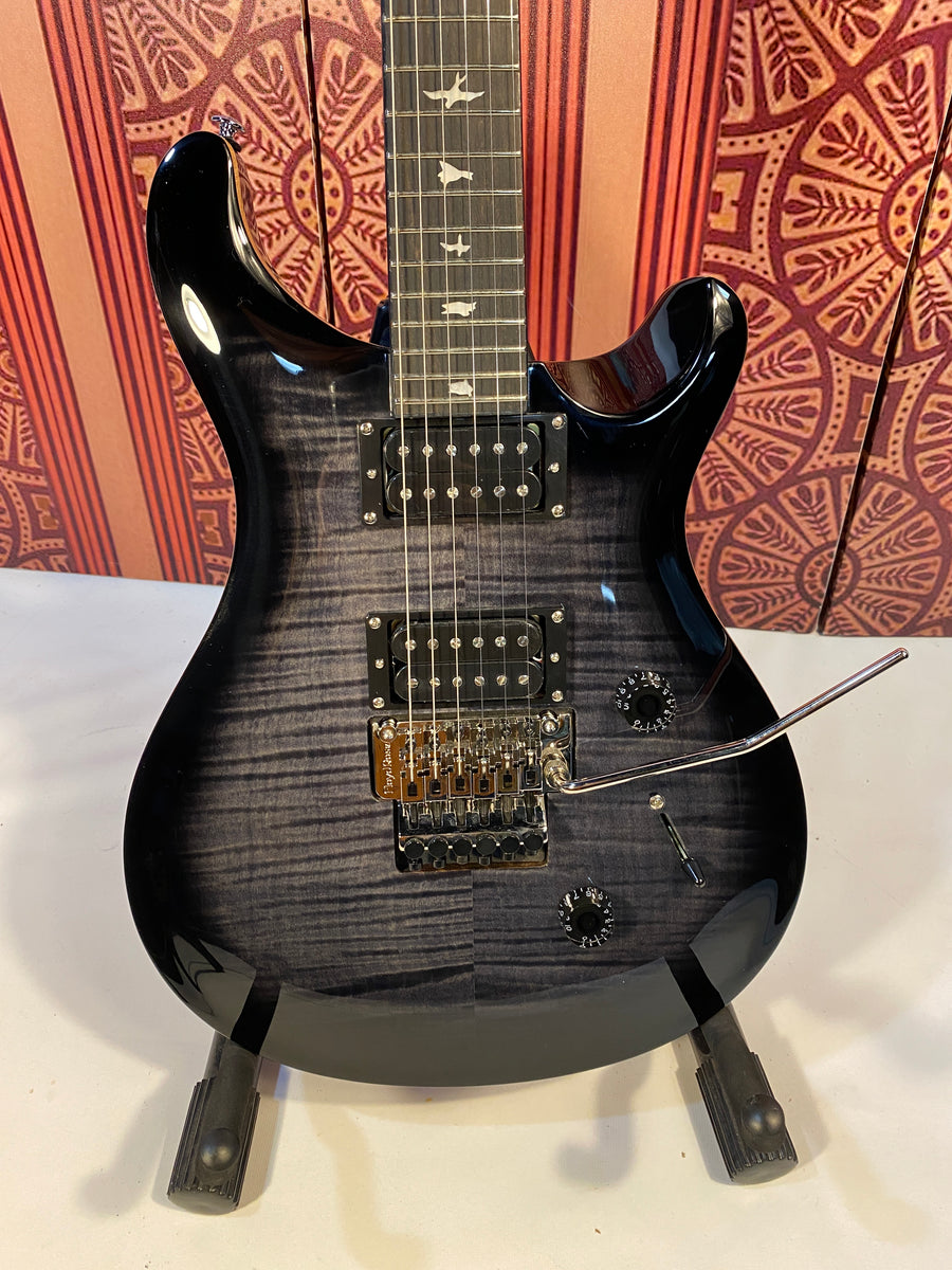 Paul Reed Smith PRS SE Custom 24 Floyd Charcoal Burst Electric Guitar