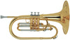 WS-MB225 F Marching Mellophone, in case Stagg