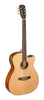 BES-ACE N Natural-coloured acoustic-electric auditorium guitar with solid spruce top, Bessie series J.N Guitars