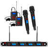 4W-1KU HTLT Nady 4W-1KU HT Quad True Diversity 1000-Channel Professional UHF Wireless System