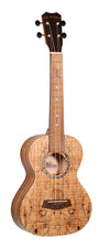 MAT-4 Traditional tenor ukulele with spalted maple top Islander