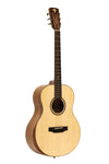 BIG MINO KOA Mino series, Big Mino shape acoustic-electric guitar with solid spruce top Crafter