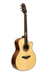 WF G-MAHO CE Anniversary mahogany series, cutaway grand auditorium acoustic-electric guitar with solid spruce top Crafter