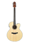 HJ100-CE-N Silver series 100 Jumbo acoustic-electric guitar with cutaway Crafter