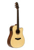 HD250-CE-N Silver series 250, dreadnought acoustic-electric guitar with cutaway Crafter