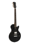 SEL-HB90 BLK Standard Series, electric guitar with solid Mahogany body flat top Stagg