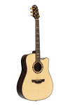 STG D22CE PRO Stage series 22, cutaway Dreadnought acoustic-electric guitar with solid spruce top Crafter