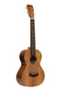 AT-4 FLAMED EQ Electro-acoustic traditional tenor ukulele with flamed acacia top Islander