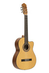 GRACIANO CM-CE Graciano serie, electric classical guitar with solid cedar top, with cutaway Angel Lopez