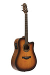 ABLE D600CE VTG Able series 600, cutaway Dreadnought electric-acoustic guitar with solid spruce top Crafter