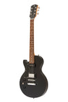 SEL-HB90 BLK LH Standard Series, electric guitar with solid Mahogany body flat top, Left Hand Stagg