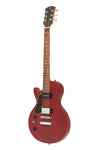 SEL-HB90 CHRRYL Standard Series, electric guitar with solid Mahogany body flat top, Left Hand Stagg