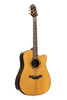 VL D22CE VVS VL series 22, cutaway Dreadnought acoustic-electric with solid VVS spruce top Crafter