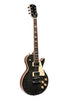 SEL-DLX TR BLK Deluxe Series, electric guitar solid Mahogany with AAA flamed maple top Stagg