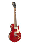 SEL-DLX W RED Deluxe Series, electric guitar solid Mahogany with AAA flamed maple top Stagg