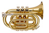 WS-TR245S Bb Pocket Trumpet, ML-bore, Brass body material Stagg