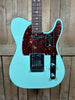 Fender American Ultra Luxe Telecaster - Surf Green with Rosewood Fingerboard