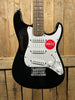 Squier Mini Stratocaster Electric Guitar - Black with Laurel Fingerboard