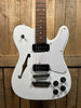 Fender Jim Adkins JA-90 Telecaster Thinline Electric Guitar - White