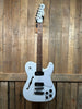 Fender Jim Adkins JA-90 Telecaster Thinline Electric Guitar - White