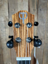 Teton Baritone Ukulele Zebra