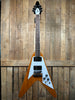 Gibson 70s Flying V Electric Guitar - Antique Natural