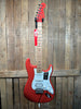 Fender Player Stratocaster Electric Guitar - Fiesta Red with Maple Fingerboard and Matching Headstock