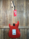 Fender Player Stratocaster Electric Guitar - Fiesta Red with Maple Fingerboard and Matching Headstock