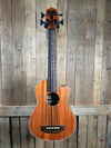 Kala Scout Mahogany Acoustic-Electric U-Bass w/Cutaway-Natural Satin