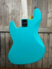 Custom Jazz-Style Bass Guitar-Teal w/Gig Bag (Pre-Owned)