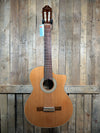 Washburn C104SCE Classical Guitar-Natural w/Case (Pre-Owned)