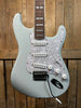 Fender Kenny Wayne Shepherd Stratocaster, Rosewood, Transparent Faded Sonic Blue Electric Guitar