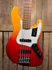 Fender Player Plus Active Jazz Bass V - Tequila Sunrise w/ Pau Ferro Fingerboard