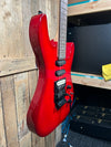 Kramer Striker Figured HSS Electric Guitar - Transparent Red