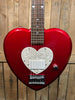 Daisy Rock Heartbreaker Short Scale Electric Guitar-Red (Pre-Owned)