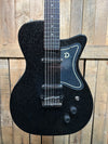 Danelectro Baritone Electric Guitar - Black Metalflake