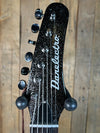 Danelectro Baritone Electric Guitar - Black Metalflake