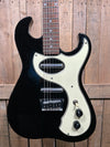 Telestar Mona Electric Guitar w/Case and Amp-Black Sparkle (Pre-Owned)