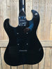 Telestar Mona Electric Guitar w/Case and Amp-Black Sparkle (Pre-Owned)