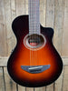 Yamaha APXT2EW 3/4-size Thinline Cutaway Acoustic-electric Guitar - Tobacco Brown Sunburst