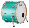 Pearl Music City Custom 22"x16" Reference Series Bass Drum w/o BB3 Mount TURQUOISE GLASS RF2216BX/C413