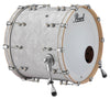 Pearl Music City Custom Reference Pure 24"x18" Bass Drum w/BB3 Mount MATTE WHITE MARINE PEARL RFP2418BB/C422