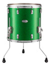 Pearl Music City Custom 16"x14" Reference Series Floor Tom GREEN GLASS RF1614F/C446