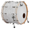 Pearl Music City Custom 22"x16" Reference Series Bass Drum w/o BB3 Mount MATTE WHITE MARINE PEARL RF2216BX/C422