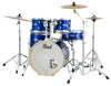 Pearl Export 5-pc. Drum Set w/830-Series Hardware Pack HIGH VOLTAGE BLUE EXX725/C717