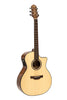 CRAFTER Able series 600, cutaway Grand auditorium electric-acoustic guitar with solid spruce top ABLE G600CE N