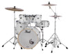 Pearl Export 24"x18" Bass Drum BB70 PURE WHITE EXX2418B/C33