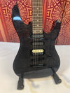 Kramer Striker Figured HSS Electric Guitar - Transparent Black... OPEN BOX DEMO