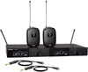 Shure SLXD14D-G58 Dual Wireless System with 2 SLXD1 Bodypack Transmitters. G58 Band SLXD14D-G58-U